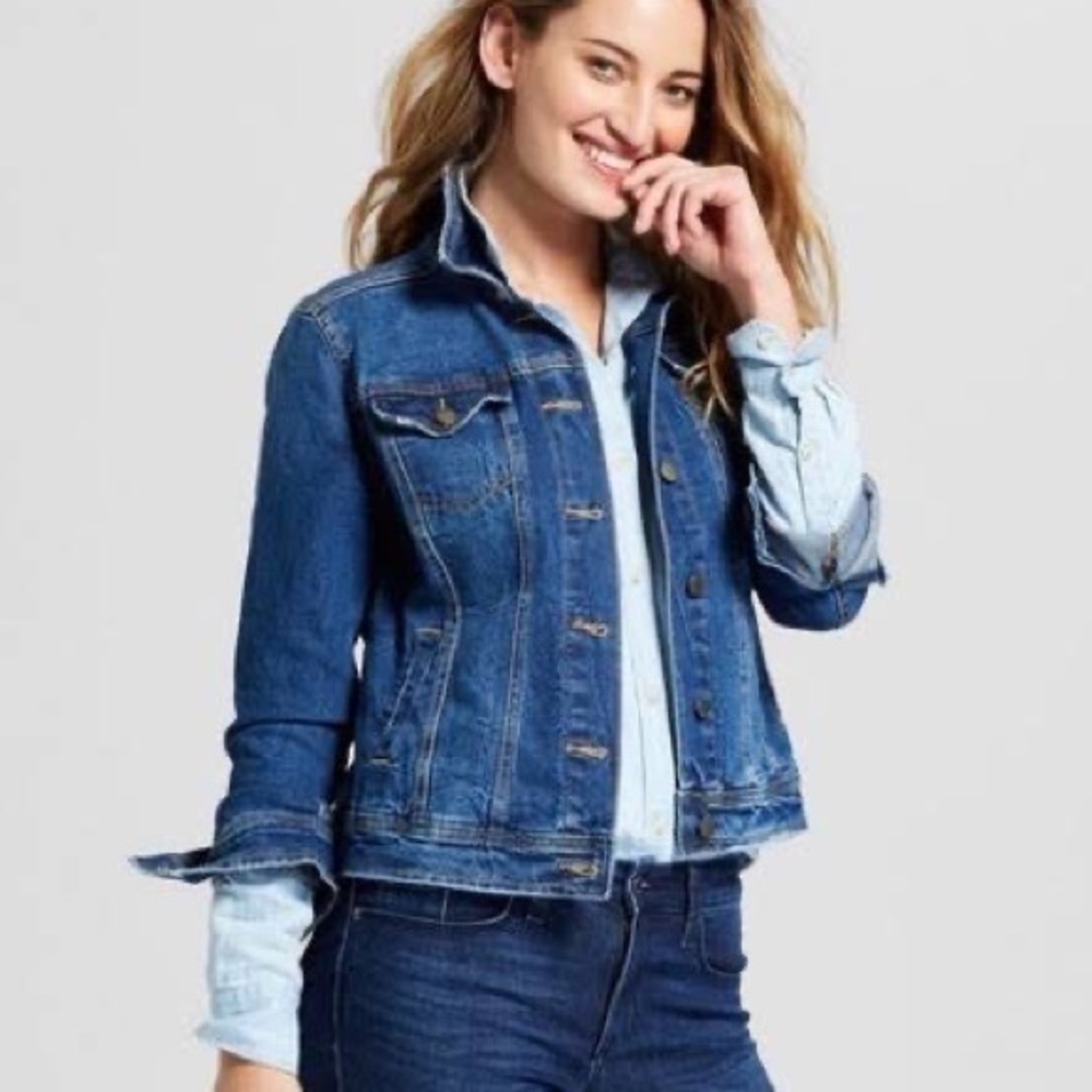 Medium Wash Denim Jacket